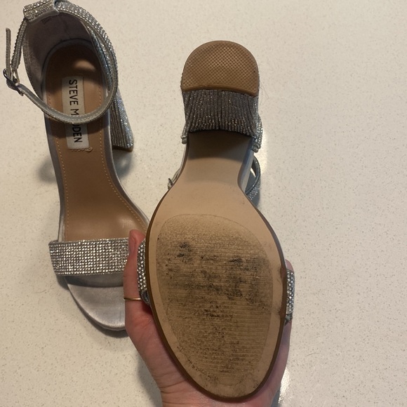 Steve Madden Rhinestone Heels - Picture 4 of 6